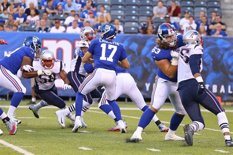 Giants vs. Patriots halftime score: Giants lead, 6-3, in slow-moving game