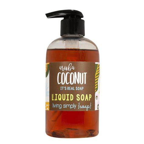 Aruba Coconut Liquid Soap – living simply soap