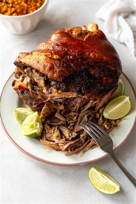 Roast Pork Shoulder - Pernil Recipe - Crumb-Snatched