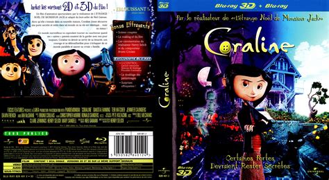 Jaquette DVD de Coraline 3D (BLU-RAY) - Cinéma Passion