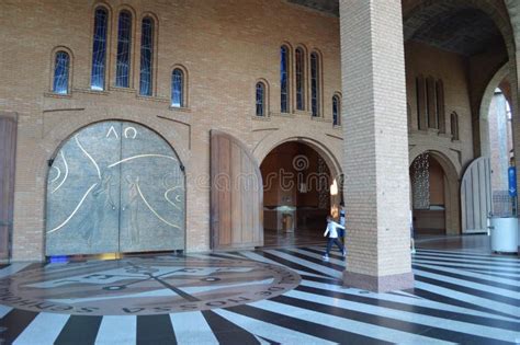 Basilica of the National Shrine of Our Lady of Aparecida Editorial Stock Photo - Image of lady ...