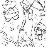 Babar Goes Swimming coloring Pages  Hellokidscom sketch template