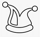 Jester Hat Coloring Page  Line Art Free Transparent Clipart ClipartKey sketch template