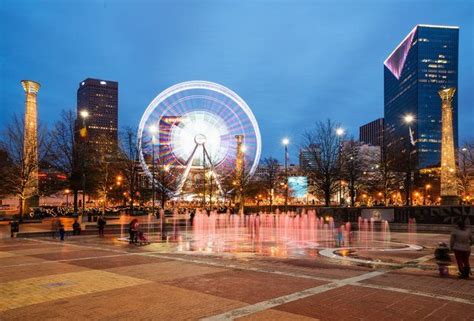 atlanta | Atlanta attractions, Night time, Travel