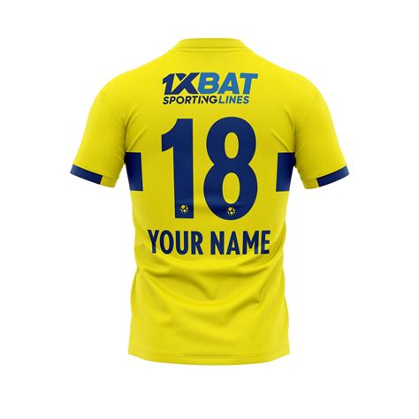 Kerala Blasters Home Jersey - Fan Edition – SIX5SIX