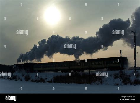 Vintage steam train Stock Photo - Alamy