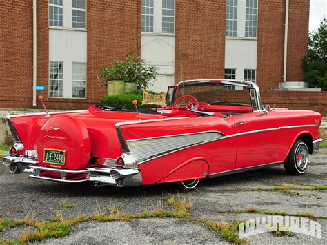 1957 Chevy Bel Air Convertible - Lowrider Magazine