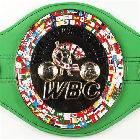 Mike Tyson Signed Full-Size WBC Heavyweight Championship Belt (JSA & Tyson) | Pristine Auction