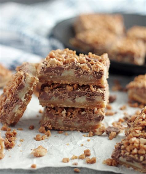 toffee shortbread bars 2 – 5 Boys Baker