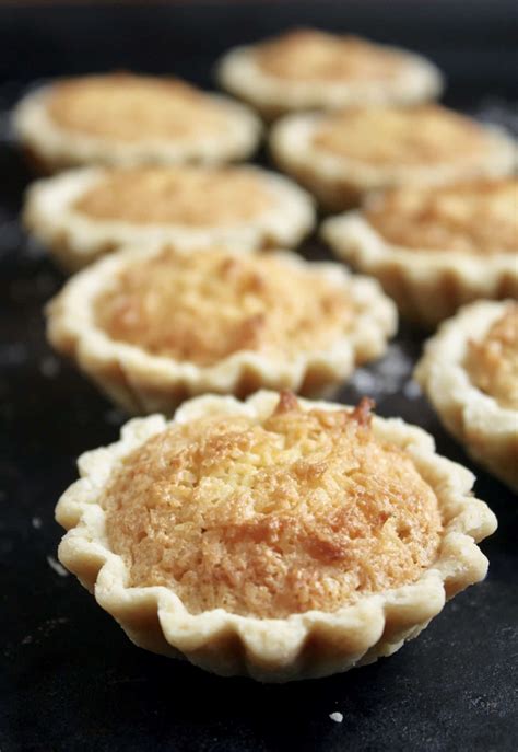 Scottish coconut tarts - Christina's Cucina