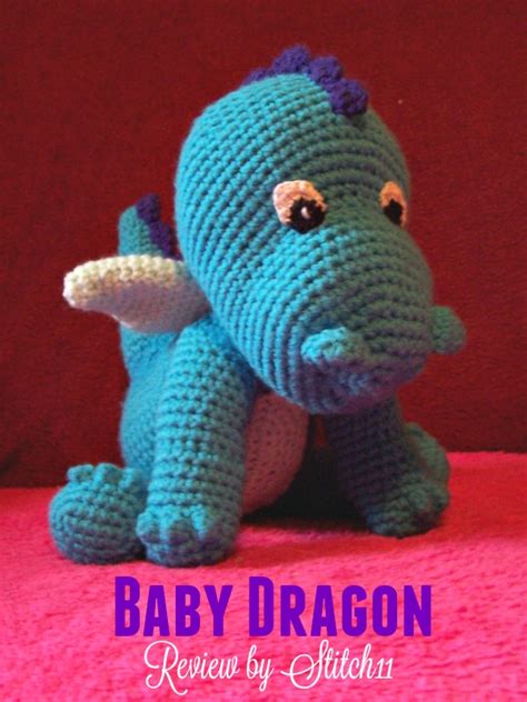 Baby Dragon - Free Crochet Pattern Review - Stitch11