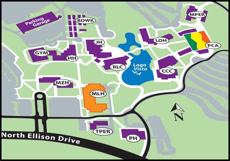 Northeast Lakeview Campus Map - Map Of Washington State