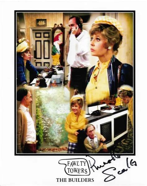 PRUNELLA SCALES &FAWLTY Towers" 10 x 8 10x8 Genuine Signed Autograph ...