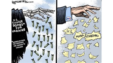 Kevin Siers: Cluster bombs for Ukraine can cause collateral damage ...