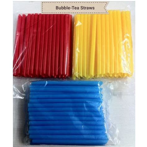 Bubble Tea Straws Application: Plastic at Best Price in Vadodara | Riddhi Industries