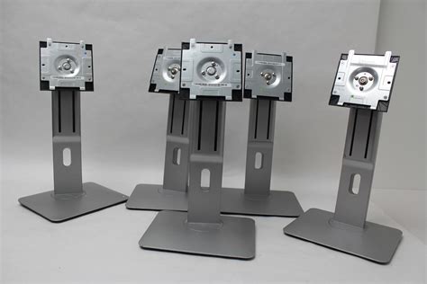 Lot of 5 Dell Adjustable Tilt Swivel LCD Computer Monitor StandS P2014H/P2314H | eBay