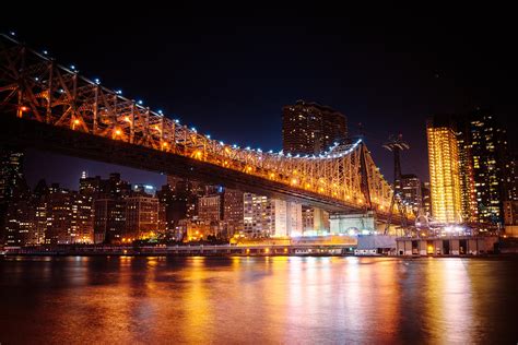 New York City - Night Lights Photograph by Vivienne Gucwa - Fine Art America