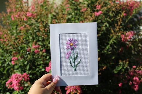 Handmade Cross-stitch Greeting Cards - Etsy Canada