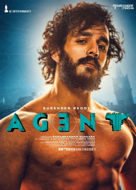 Akhil Akkineni's next titled 'Agent', Intriguing first look - TeluguBulletin.com