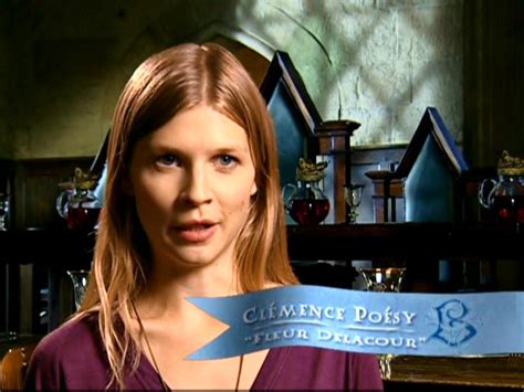 Image - Clemence Poesy (Fleur DelaCour) GoF screenshot.JPG - Harry Potter Wiki