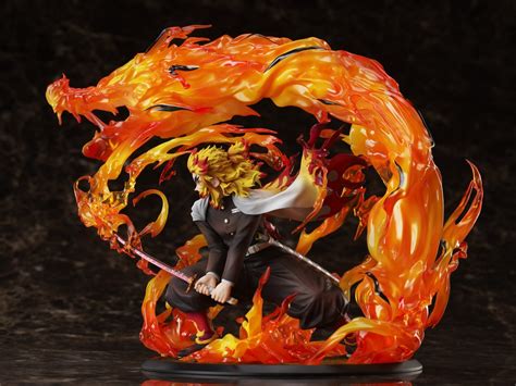 Demon Slayer - Kyojuro Rengoku Figure Flame Breathing Esoteric Art ...