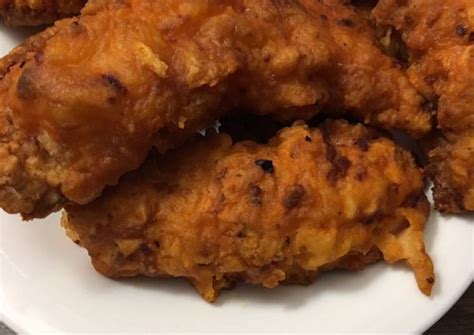 Steps to Make Ultimate Hot spicy fried chicken tenders - supertcc.com