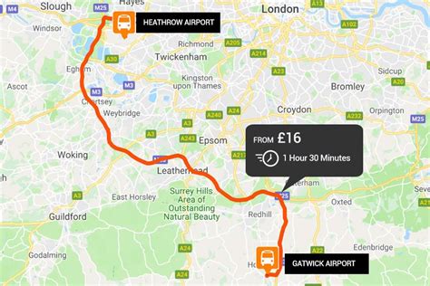 Book Gatwick to Heathrow Bus & Coach from £16 on easyBus.com | Cheapest Gatwick to Heathrow ...