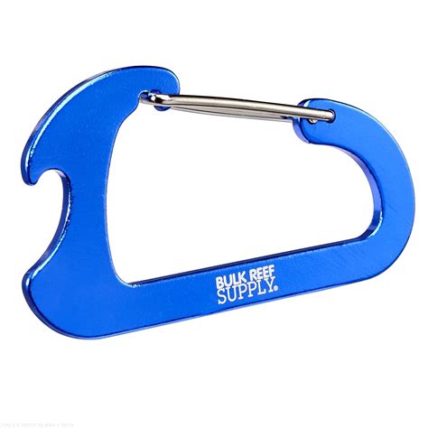 Carabiner Bottle Opener - BRS (DISCONTINUED) - Bulk Reef Supply