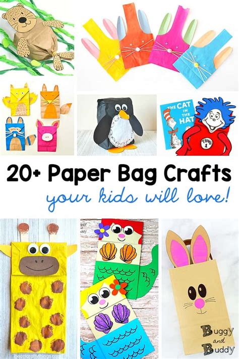 Paper Bag Crafts Your Kids Will Love - Buggy and Buddy