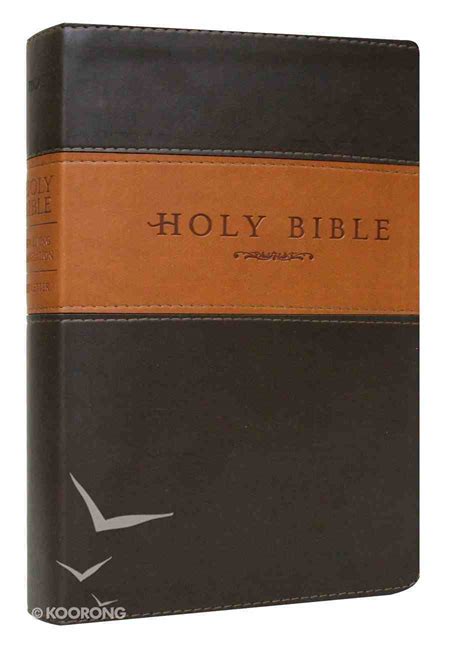 NLT Holy Bible Giant Print Brown/Tan (Red Letter Edition) | Koorong