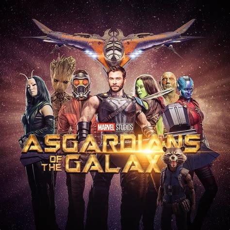 Asgardians of the Galaxy. Who’s ready? . . . Art by me . . #digitalart #gaurdiansofthegalaxy # ...