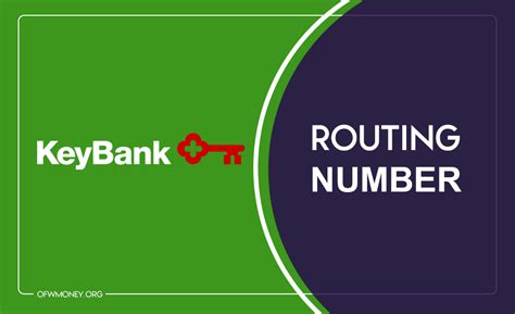 KeyBank Routing Number: Complete List January, 2025