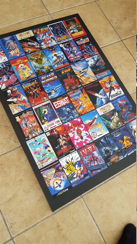 Sega Mega Drive Box Art Canvas Art Print Japan Version - Etsy