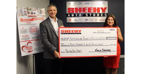 Sheehy Auto Stores Wraps Up "Sheehy Has Heart" Sales Event with ...