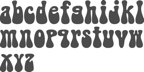 MyFonts: Hippie typefaces