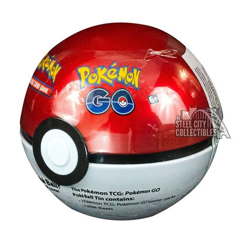 Pokemon Go TCG Poke Ball Tin **PLEASE READ** | Steel City Collectibles