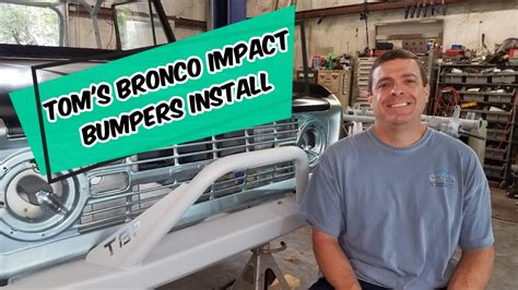 Tom's Bronco Parts Bumpers -1966 Ford Bronco Restoration Project - YouTube