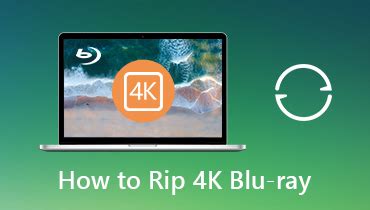 How to Rip 4K Blu-rays on PC/Mac for Easier Playback?