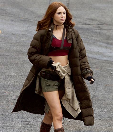 Karen Gillan Jumanji 2 Martha Coat - Jackets Creator