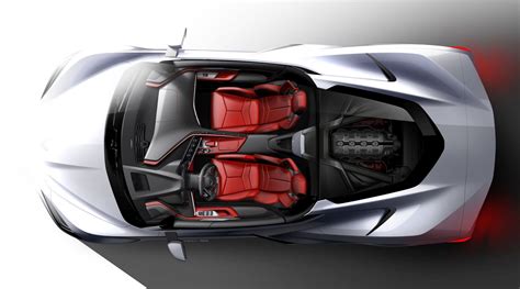 Rumored 2023 C8 Chevy Corvette Interior Redesign Shown Without Its “Great Wall” - autoevolution