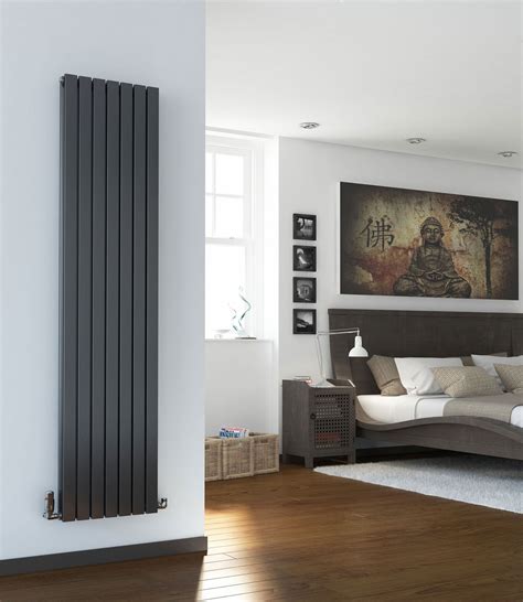 Vertical Designer Radiator - Tall Flat Panel Column Central Heating ...