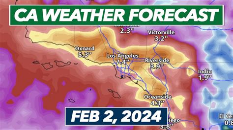 California Weather Forecast | Feb 2, 2024 - YouTube