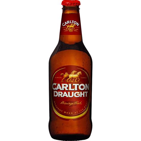 Carlton Draught Stubby 375ml - Full Strength - Beers