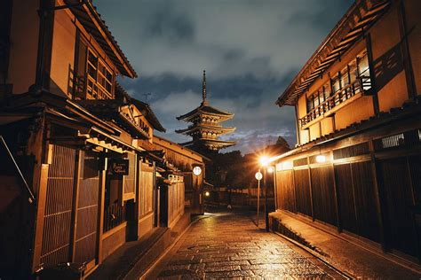 Night in Kyoto | Kyoto, Night, Scene setup