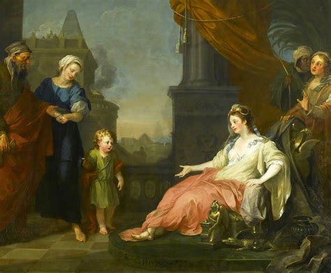 Moses Brought Before Pharaoh's Daughter - Foundling Museum