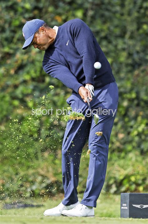 Tiger Woods USA 6th tee Genesis Invitational Riviera 2023 Images | Golf ...