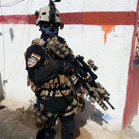 Iraqi Special Operations Forces (ISOF) operator. (592x590) : MilitaryPorn