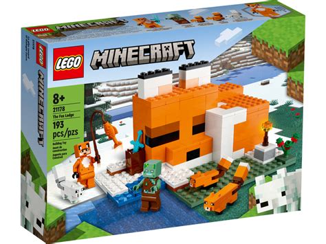 LEGO Minecraft 21178 Siedlisko lisów - Ceny i opinie - Ceneo.pl