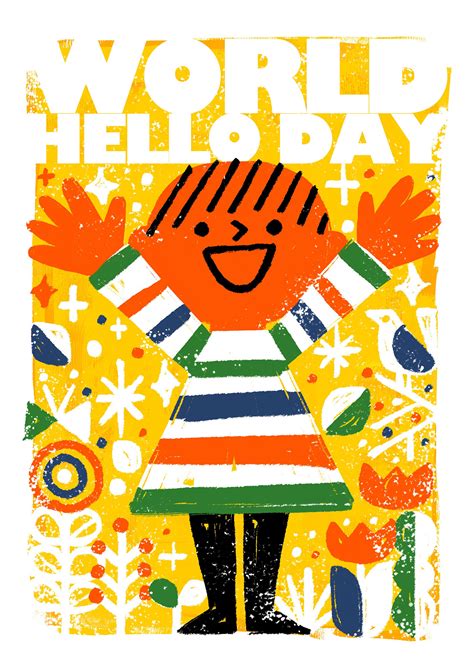 World Hello Day on Behance