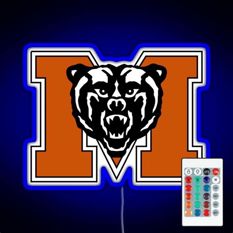 Mercer University Logo RGB neon sign